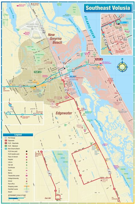 New Smyrna Beach Map With Condos | Beach Map