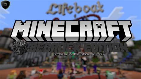 Minecraft: Bedrock Edition - Crossplay Feature/4K Graphics/Java Edition ...