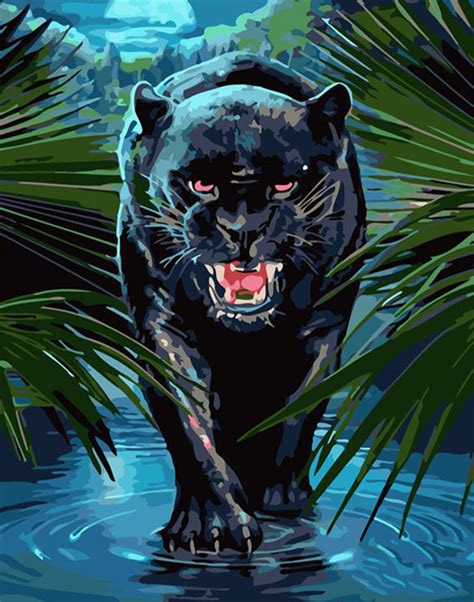 Growling Panther