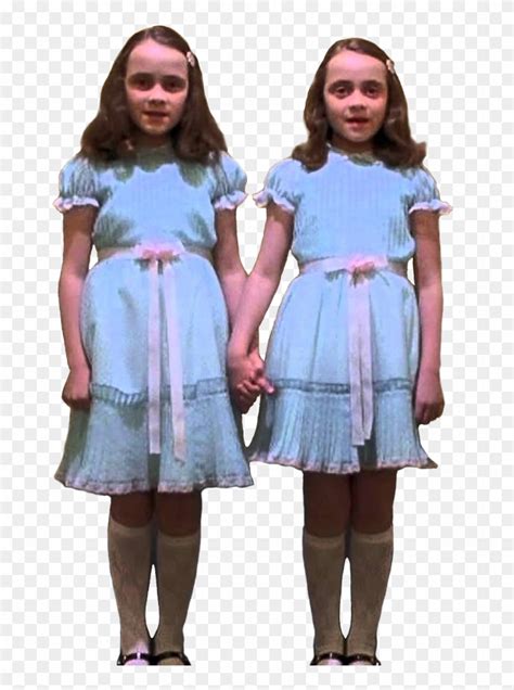 Gemelle The Shining - Shining Twins Cut Out, HD Png Download - 702x1048 ...