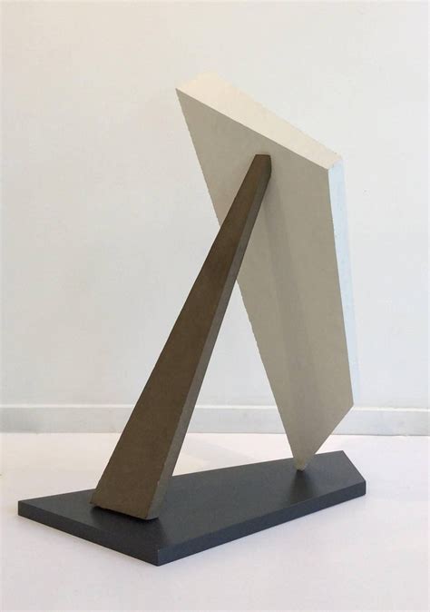 Dai Ban - I Can't Hold This Any Longer (Geometric Abstract Minimalist Sculpture) For Sale at 1stDibs