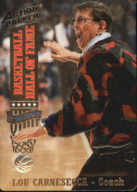 1993 Action Packed Hall of Fame #14 Lou Carnesecca CO - A5362 - NM-MT