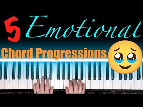 5 Emotional Chord Progressions on Piano 🎹 - YouTube