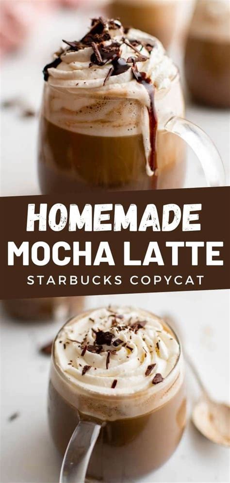 Homemade Mocha Latte | Latte recipe homemade, Mocha coffee recipe ...