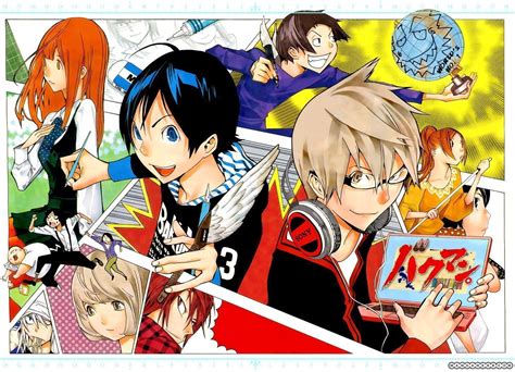 bakuman color pages! | Bakuman | Anime, Manga anime, dan Anime characters