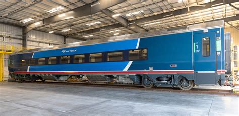 Siemens debuts first Amtrak Airo passenger car