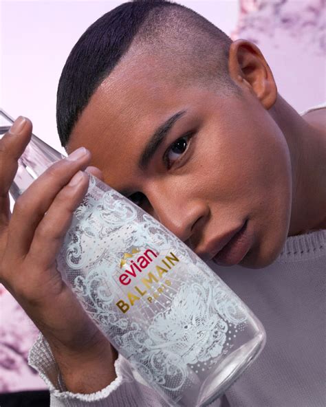 Evian X Balmain Limited Edition Water Bottle 750ml ...