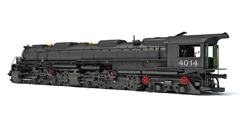 3D Steam Locomotive Big Boy Train Model - TurboSquid 2017067