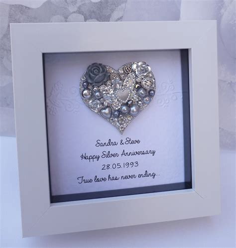 25th anniversary gift 25th wedding anniversary gift25th