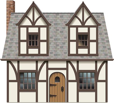 Tudor House Illustrations, Royalty-Free Vector Graphics & Clip Art - iStock