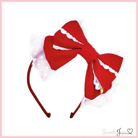 Sweet Juju ~ Charming Heart Head Bow by Indie Brand