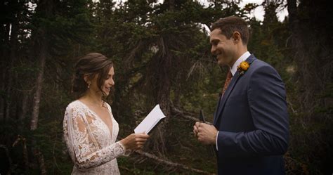 This Couple & This Scenery...WOW! // Canmore, Alberta Hiking Elopement ...