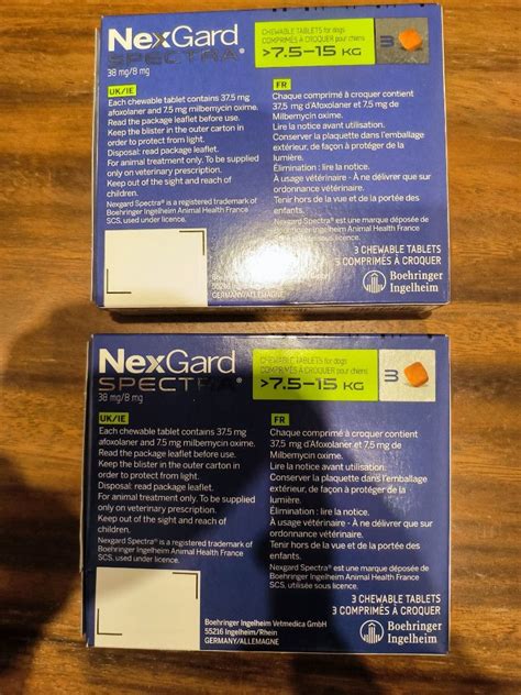 Nexgard Spectra, Pet Supplies, Health & Grooming on Carousell