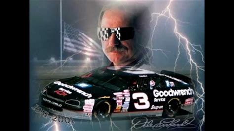 Dale Earnhardt - 3 car - YouTube