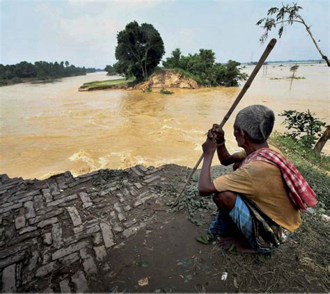 Bihar floods continue to ravage state; 119 killed, over 98 lakh affected - Photos News , Firstpost