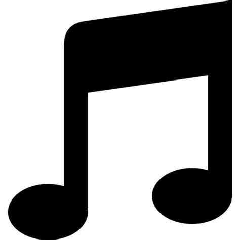 Música reproductor signo nota musical - Descarga iconos gratis