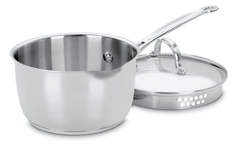 Which Is The Best Cuisinart Chefs Classic Stainless Steel 1 Qt Saucepan With Pour Spout - Home Tech