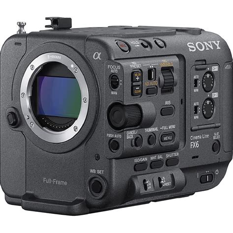 Sony FX6 Full-Frame Cinema Camera (Body Only) | Cinema Cameras | Sony at Unique Photo