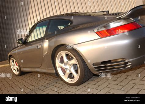 Silver Porsche 911 Turbo Stock Photo - Alamy