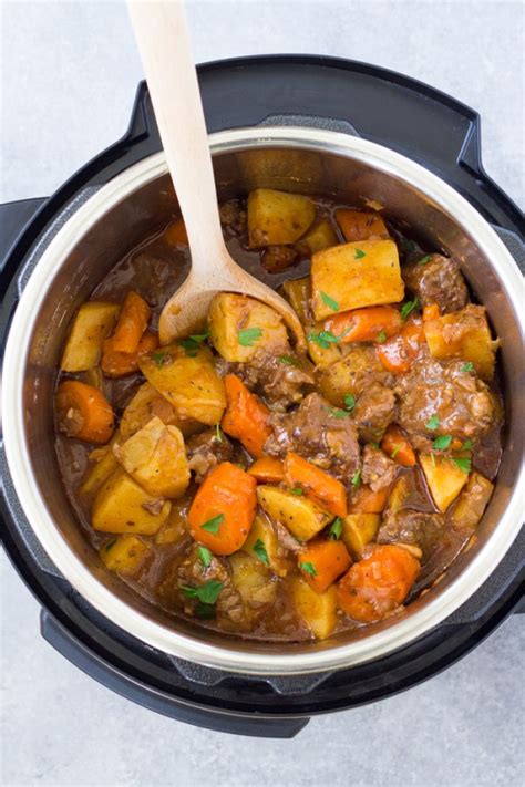 Instant Pot Beef Stew How Long to Cook - Barrett Loat1993