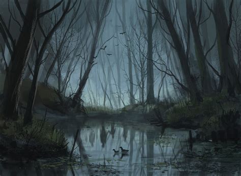 Haunted Forest by Stefan Koidl : ImaginaryLandscapes