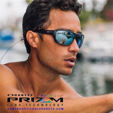 Oakley Sunglasses Split Shot Matte Black / Prizm Deep Water Polarized ...