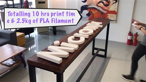 Industrial Automatic Color-Changing Shell Channel Letter 3D Printer ...