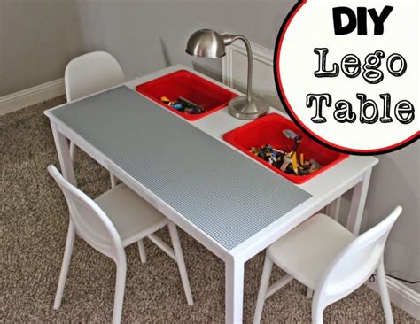 10 Cool DIY Lego Tables From IKEA Supplies - Shelterness