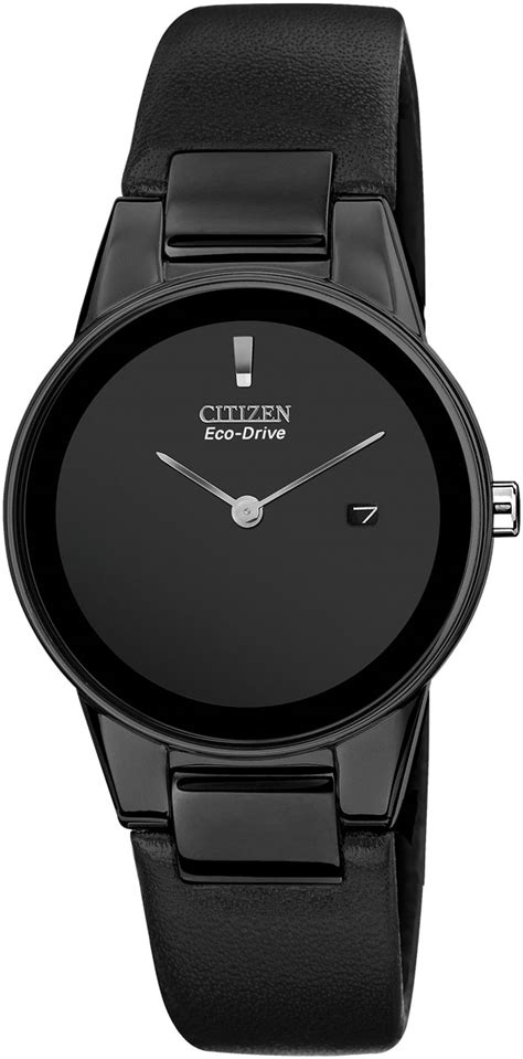 Citizen Eco-Drive Axiom Black Womens Watch - GA1055-06E