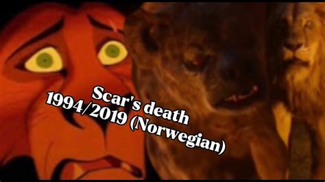 Scar’s death 2019/1994 (Norwegian) - YouTube