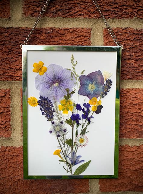 Pressed Flower Frame - Etsy UK