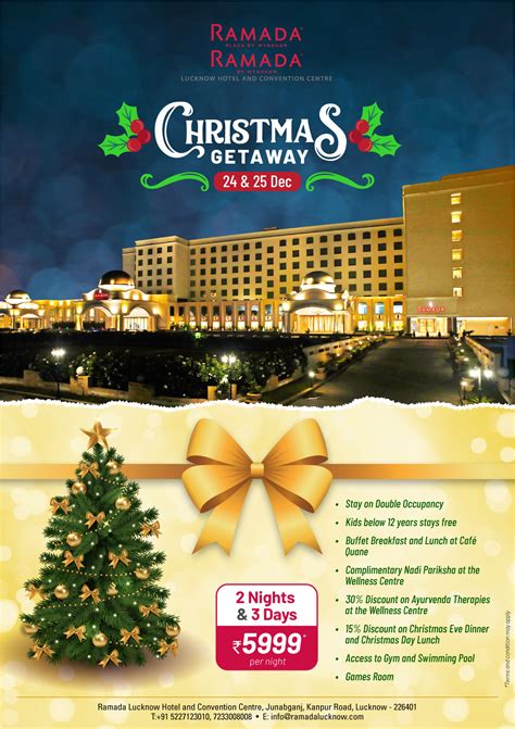 Christmas Package 2019 | The Best X'mas Hotel Room Offer in Lucknow