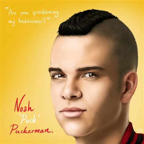 Glee - Noah 'Puck' Puckerman by Kumagorochan on DeviantArt