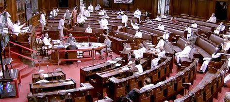 Rajya Sabha passes 7 key bills in three hours amid opposition walk out.