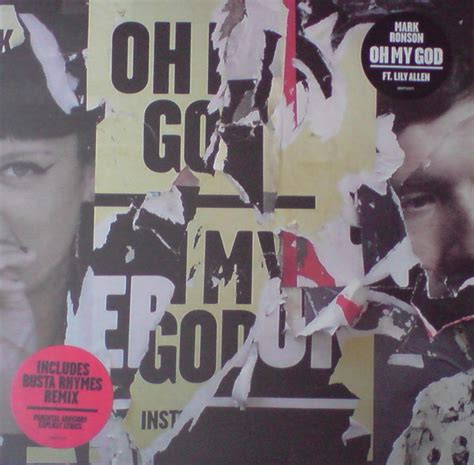 Mark Ronson ft. Lily Allen – Oh My God (2007, Vinyl) - Discogs