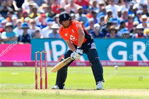 Jonny Bairstow England Batting During 3rd Editorial Stock Photo - Stock ...