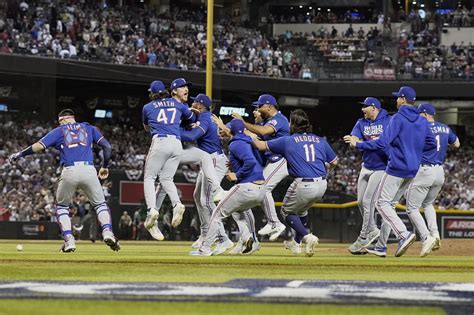 Texas Rangers win first World Series title with 5-0 win over ...