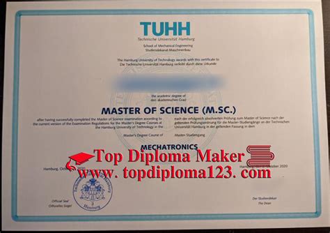 How to Get A Fake Hamburg University of Technology Diploma in 5 Days? - Buy certificate|Buy ...