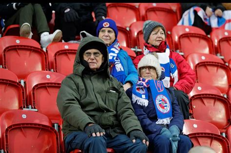 Reading fans at Rotherham - pictures by Eddie Greville - football.london