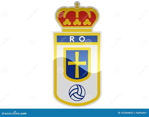 Real Oviedo Logo editorial stock photo. Illustration of collection ...