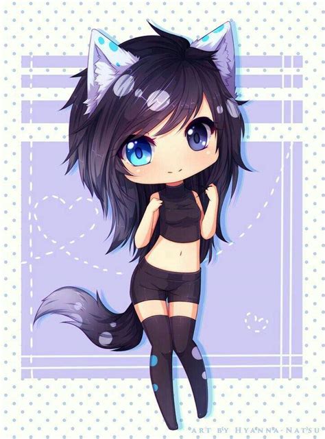 Neko girl chibi | •Anime• Amino