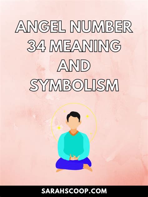 Angel Number 34 Meaning And Symbolism | Sarah Scoop