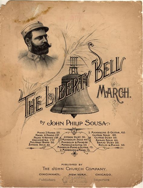 The liberty bell march [Historic American Sheet Music]