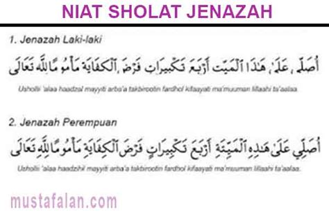 Niat Dan Bacaan Sholat Jenazah - Homecare24