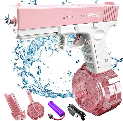 Automatic Rechargeable Water Pistol Summer Outdoor Toys Full Auto ...