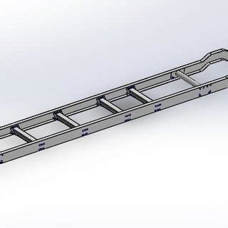 Model Ladder Frame Chassis Electric car Universitas Indonesia ...