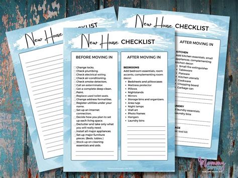 This New House Checklist Helps Moving to Your New Home Less Stressful