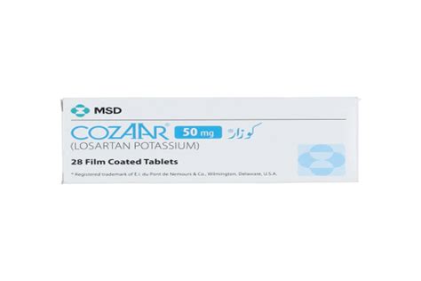 Cozaar 50mg Tab.— Dawaai - Uses, Side Effect, Price In Pakistan