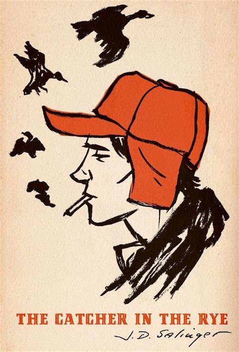 The Catcher in the Rye by J.D. Salinger | Book cover art, Catcher in the rye, Book cover design