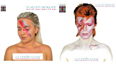 David Bowie Lightning Makeup Tutorial | Saubhaya Makeup